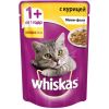 WHISKAS Adult Cat влажный для взрослых кошек Мини-Филе Желе КУРИЦА (Паучи)