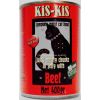 KIS-KIS Juicy Meat Chunks in Jelly BEEF влажный беззерновой для кошек Кусочки в Желе ГОВЯДИНА (Банка)