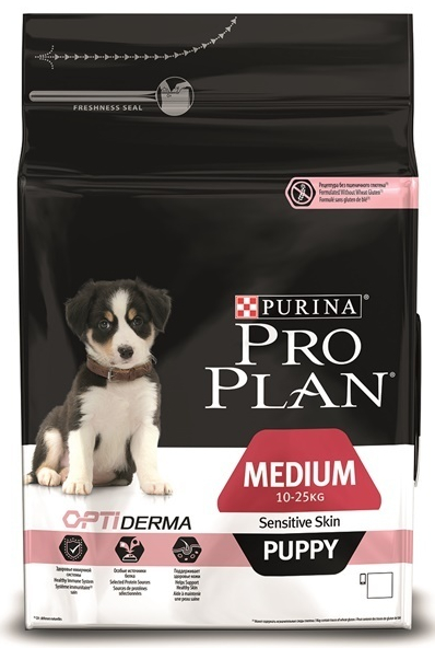 PRO PLAN OptiDerma Puppy Medium Sensitive Skin Salmon / Rice          /  ()