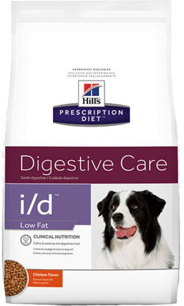 HILLS Canine I/D Digestive Care Low Fat .      