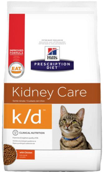 HILLS Feline K/D Kidney Care Chicken вет.диета для кошек лечение заболеваний Почек МКБ / КУРИЦА