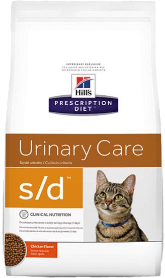 HILLS Feline S/D Urinary Care вет.диета  для кошек при МКБ для растворения Струвитных Уролитов 
