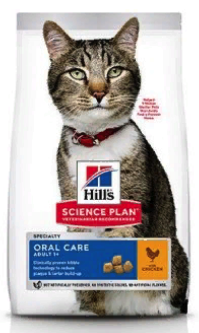 HILLS Science Plan Adult Cat Oral Care Chicken сухой для взрослых кошек Уход за Полостью Рта / КУРИЦА