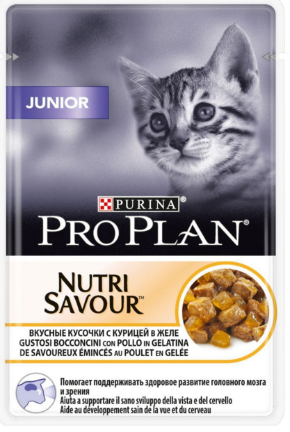 PROPLAN (Purina) Kitten Junior Chicken Jelly       () 