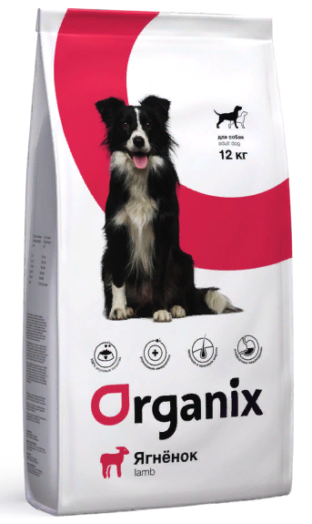ORGANIX Adult Dog Lamb / Rice         /   