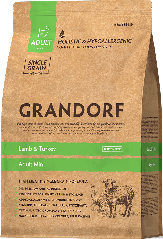 GRANDORF Adult Dog MINI Lamb / Turkey           