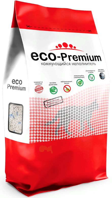 ECO-PREMIUM Green Clumping Cat Litter UNSCENTED        