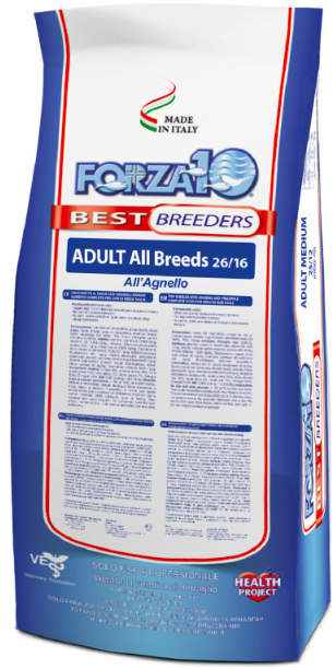 FORZA10 Best Breeders Adult All breeds Lamb (Agnello) 26/16        