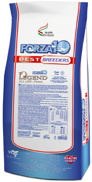 FORZA10 Best Breeders Legend Adult All breeds Grain Free Fish (Pesce)         