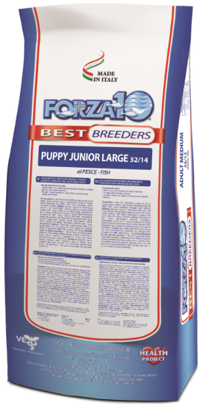 FORZA10 Best Breeders Puppy Junior Large Fish (Pesce) 32/14       