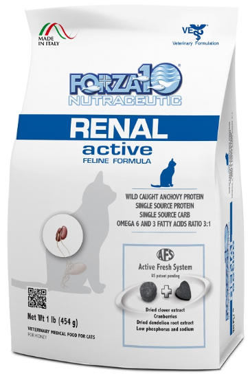 FORZA10 Active Line RENAL Feline вет.диета для взрослых кошек при хронической почечной недостаточности РЕНАЛ