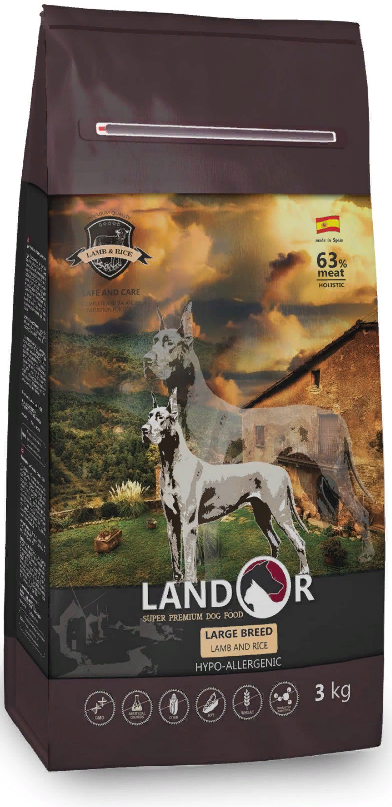 LANDOR Adult Large Breed Dog Lamb / Rice           /  ()
