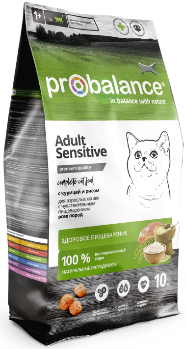 PROBALANCE Sensitive Adult Cat Chicken / Rice         / 