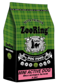ZOORING Active MINI Dog Veal          / 