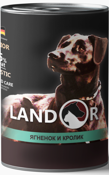 LANDOR Senior Dog Lamb / Rabbit      / 