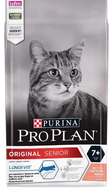 PROPLAN Original Senior Cat Longevis 7+ Salmon     7        ()