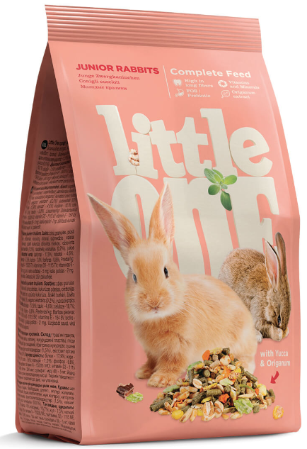 LITTLE ONE Complet Feed Junior Rabbits корм для молодых Кроликов