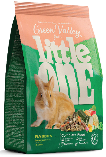 LITTLE ONE Green Valley Rabbits корм из разнотравья для Кроликов