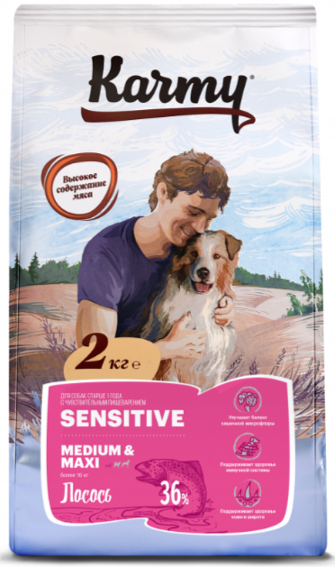 KARMY Sensitive Medium/Maxi Dog Salmon           