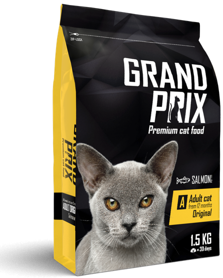GRAND PRIX Original Adult Cat Salmon сухой для взрослых кошек ЛОСОСЬ