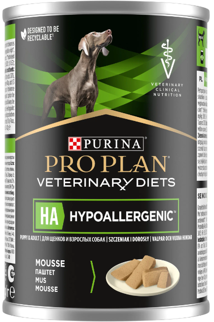 PURINA ProPlan Veterinary Diets Hypoallergenic Canine (HA) .         ()