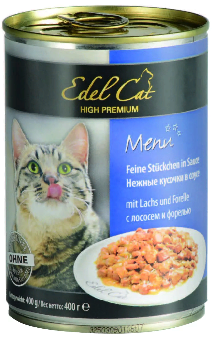 EDEL CAT Lachs / Forelle Stuckchen Sauce         / 
