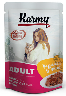 KARMY Adult Cat CHICKEN Jelly         ()