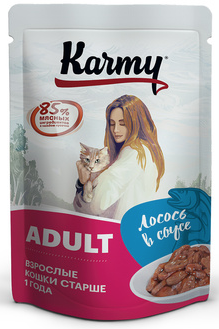 KARMY Adult Cat SALMON Sauce         ()