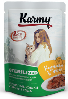 KARMY Sterilized Cat CHICKEN Jelly         ()