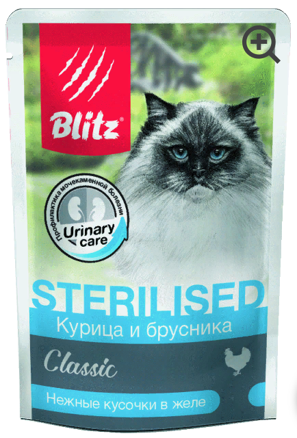 BLITZ Classic Cat Sterilised Chicken          /  ()