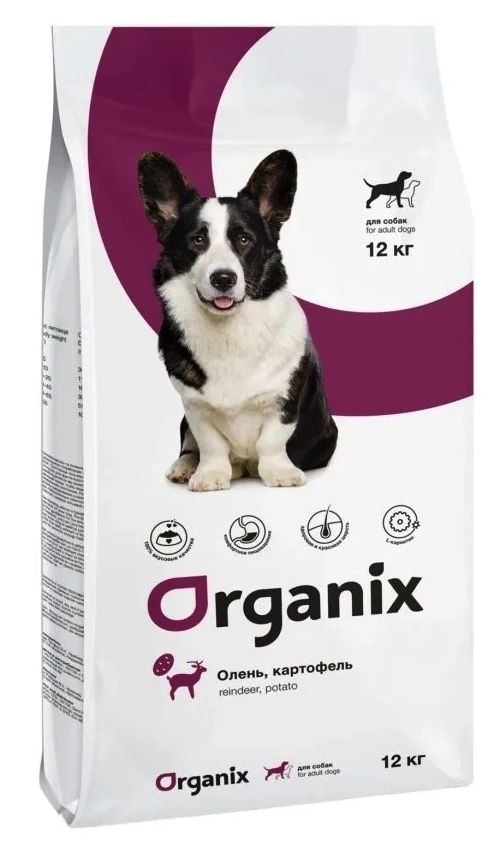 ORGANIX Adult Dog Reindeer / Potato         / 