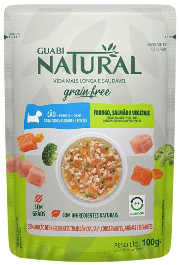 GUABI NATURAL Dog CAES  Frango / Salmao / Vegetais GRAIN FREE         /  /  () 