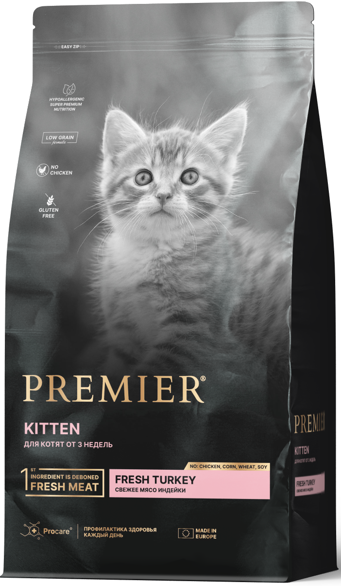 PREMIER Kitten Fresh TURKEY       3- ,       