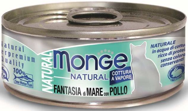 MONGE Cat Natural SeaFood / Chicken      /  ()