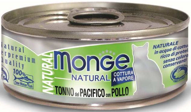 MONGE Cat Natural Tuna / Chicken     /  ()