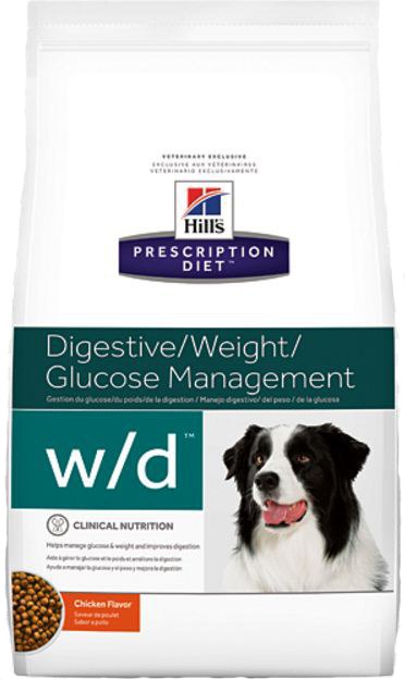 HILLS Canine W/D Digestive / Glucose / Weight Management .     , , ,   