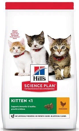 HILLS Science Plan Kitten Chicken сухой для Котят КУРИЦА 