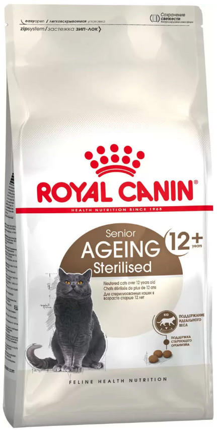 ROYAL CANIN Ageing +12 Sterilised Cat      12 