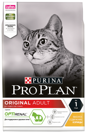 PROPLAN Original Adult Cat OptiRenal Chicken          