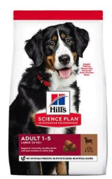 HILLS Canine Science Plan Adult 1-6 Large Breed Lamb / Rice        / 